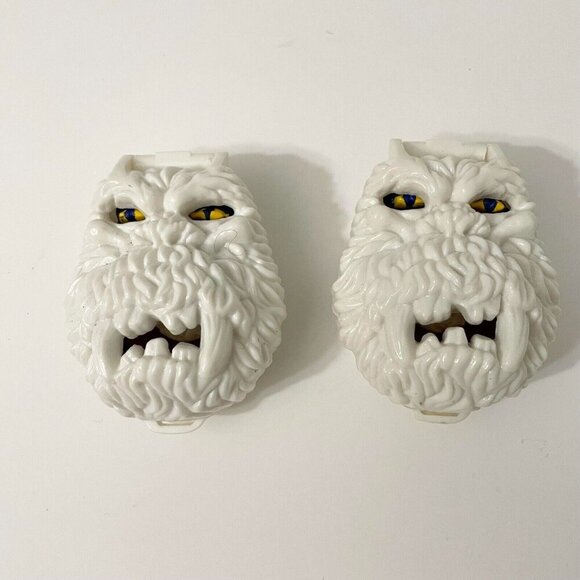 Vintage 1993 Lot of 2 Mighty Max McDonalds Abominable Snowman Yeti Toys - Picture 2 of 16